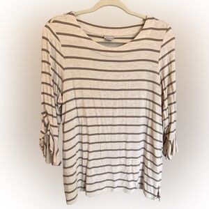 Chico's Striped Top